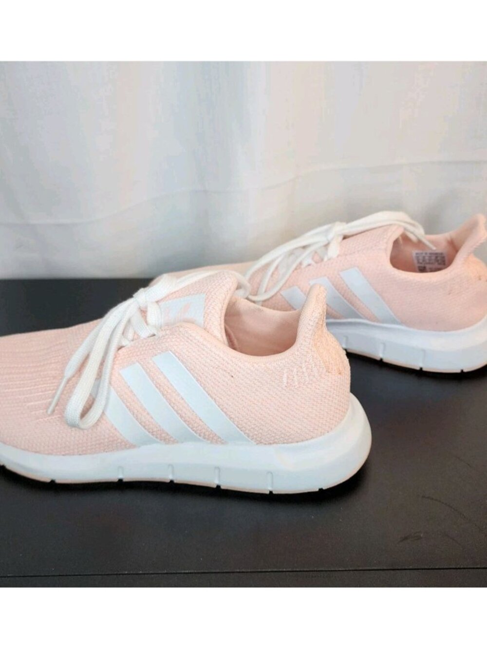 Adidas Women's Swift Running Sneakers Shoes Casual PRB 698001 Pink White Size 5 - Picture 4 of 11